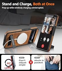 WTCASE for Google Pixel 9 Pro XL Case Leather