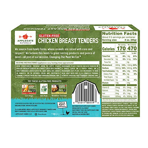 1 Applegate+Natural+Gluten+Free+Chicken+Tenders