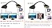 SinLoon DVI-D to HDMI Cable, Gold-Plated DVI-D Male 24 1 Pin to Dual Hdmi Female 1080p Hdmi Video Converter Adapter Splitter Cable