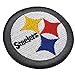 Steelers Embroidered Applique Patch Tactical Military Morale Hook and Loop Fasteners Backing Patches Badge Emblem Sign 2.36 inch 2PCS