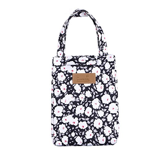 Urmiss cute insulated lunch bag box tote cooler bag reusable with…