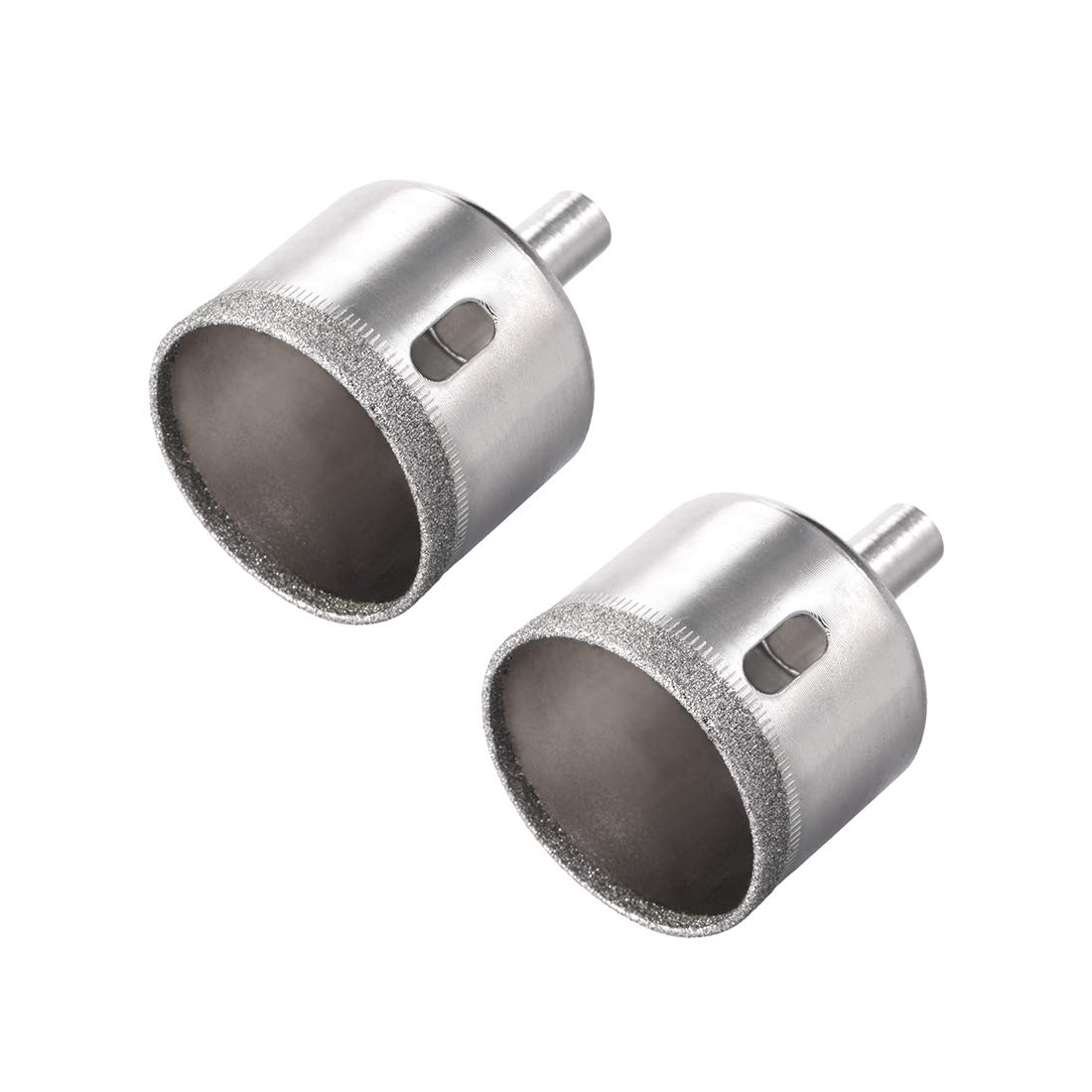 sourcing map 38mm Diamond Drill Bits Hole Saws for Glass Tile Porcelain Marble Ceramic Bottles Pots Brick Pack of 2