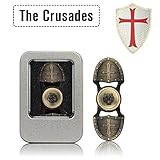 Dacra For Crusader Fidget Spinner Kirsite ADHD Focus EDC Toy With High Speed Small Bearing Anxiety Relief Toys,Smaller Friction and Longer Rotation