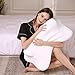 Coisum Stomach Sleeping Back Sleeping Cervical Pillow - Memory Foam Belly Sleeper Pillow for Neck and Shoulder Pain Relief - Orthopedic Ergonomic Pillow with Breathable Cover
