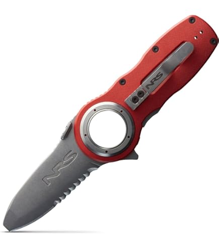 Amazon.com: NRS Pilot Access Folding Knife - Flare : Sports & Outdoors