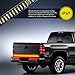 Nilight TR-04 Truck Tailgate Bar 60″ Triple Row 504 LED Strip with Red Brake White Reverse Sequential Amber Turning Signals Strobe Lights，2 Years Warrantythumb 4