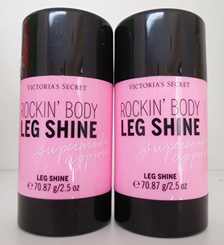 X2 Victoria's Secret Rockin Body Leg Shine Set of 2 2.5oz Each Retired Item
