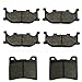 2001-2009 Yamaha V Star 1100 XVS1100A Classic Kevlar Front & Rear Brake Pads
