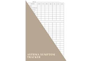 Asthma Symptom Tracker: An Essential Logbook For Individuals With Asthma To Easily Monitor And Manage Their Condition