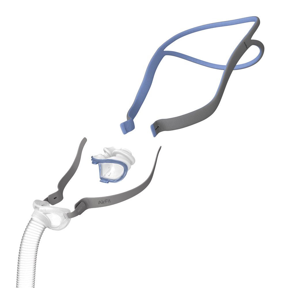 Resmed 62935 Air Fit P10 Headgear Assembly,Blue: Industrial & Scientific