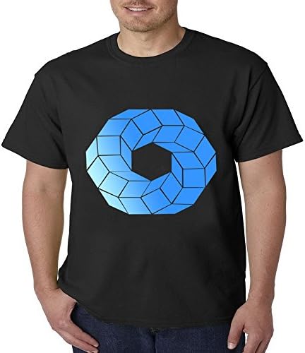 FeelingSmart ArtGeometrictriangle Better Poly Cotton Blend Short Sleeve mens T-shirt Size XXL