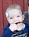 beba by Amy Baby Silicone Teething Necklace for Mom with BPA-free Beads - Mae (Jet Black)