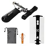 GL Gear Universal Bicycle Chain Tool with Chain Hook + Bicycle Bike Chain Checker + Free Whistle,Both for Road Mountain Folding Bicycle Remove and Install Chain Splitter Cutter Breaker