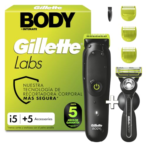 Labs i5 Body + Intimate Afeitadora Corporal, Maquinilla, Accesorios