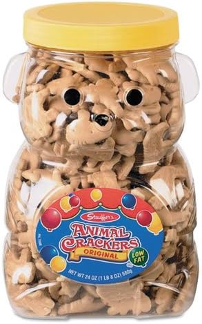 Stauffer's 011037 Animal Crackers, 24 Oz Jar