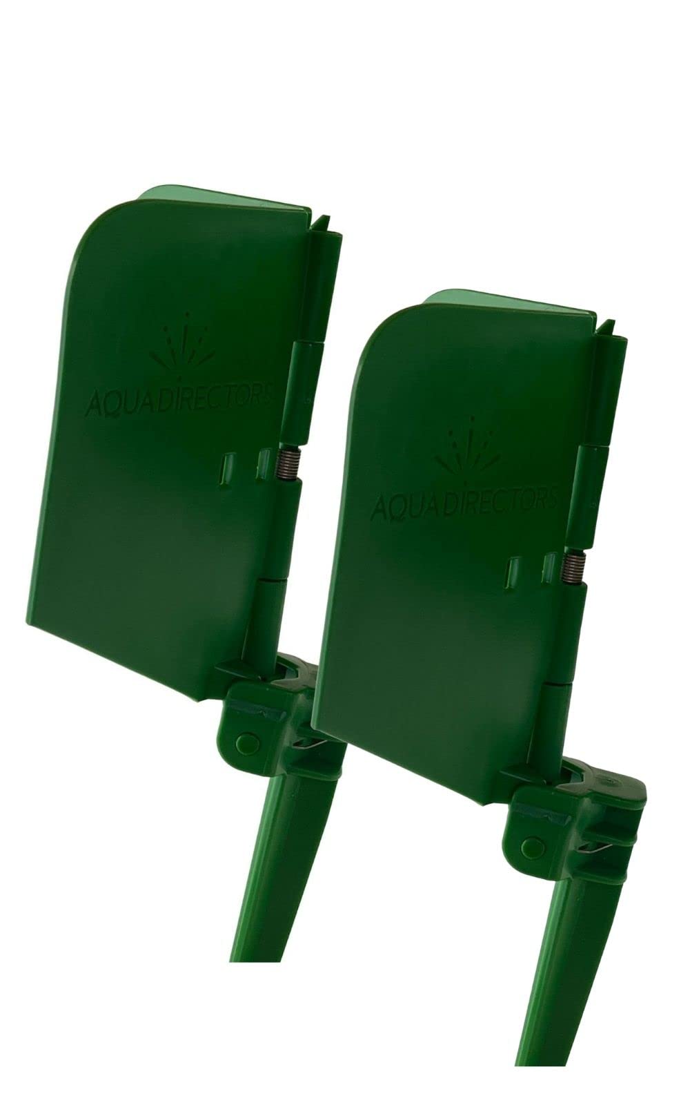 Photo 1 of AquaDirectors 2 Pack Corner Design Green Sprinkler Shield Overspray Protector Guard (Corner2)