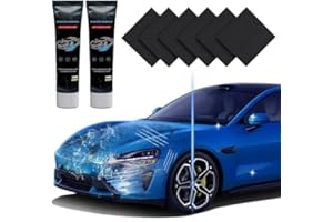 Huotwoe Nano Sparkle Cloth Car Scratch Remover Nano Magic Cloth Scratch Repair Kit for Universal Vehicles Paint Scratch Repair Solution to Erase Minor Blemishes & Vehicle Scuffs