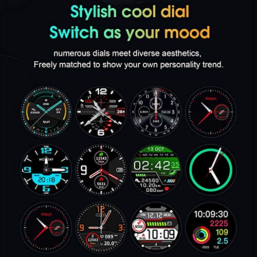 Smart Watch, Waterproof DT21 Sports Smartwatch Weather Report Full Activity Tracker Aanraken High Definition Healthy… - Image 6