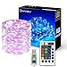 Onforu 33ft RGB Fairy Lights, 16 Colors Changing Outdoor String Lights, 100 LED Starry Lights with Remote & Timer, USB Powered IP65 Waterproof Copper Wire Lights for Bedroom, Parties, Christmas Decor