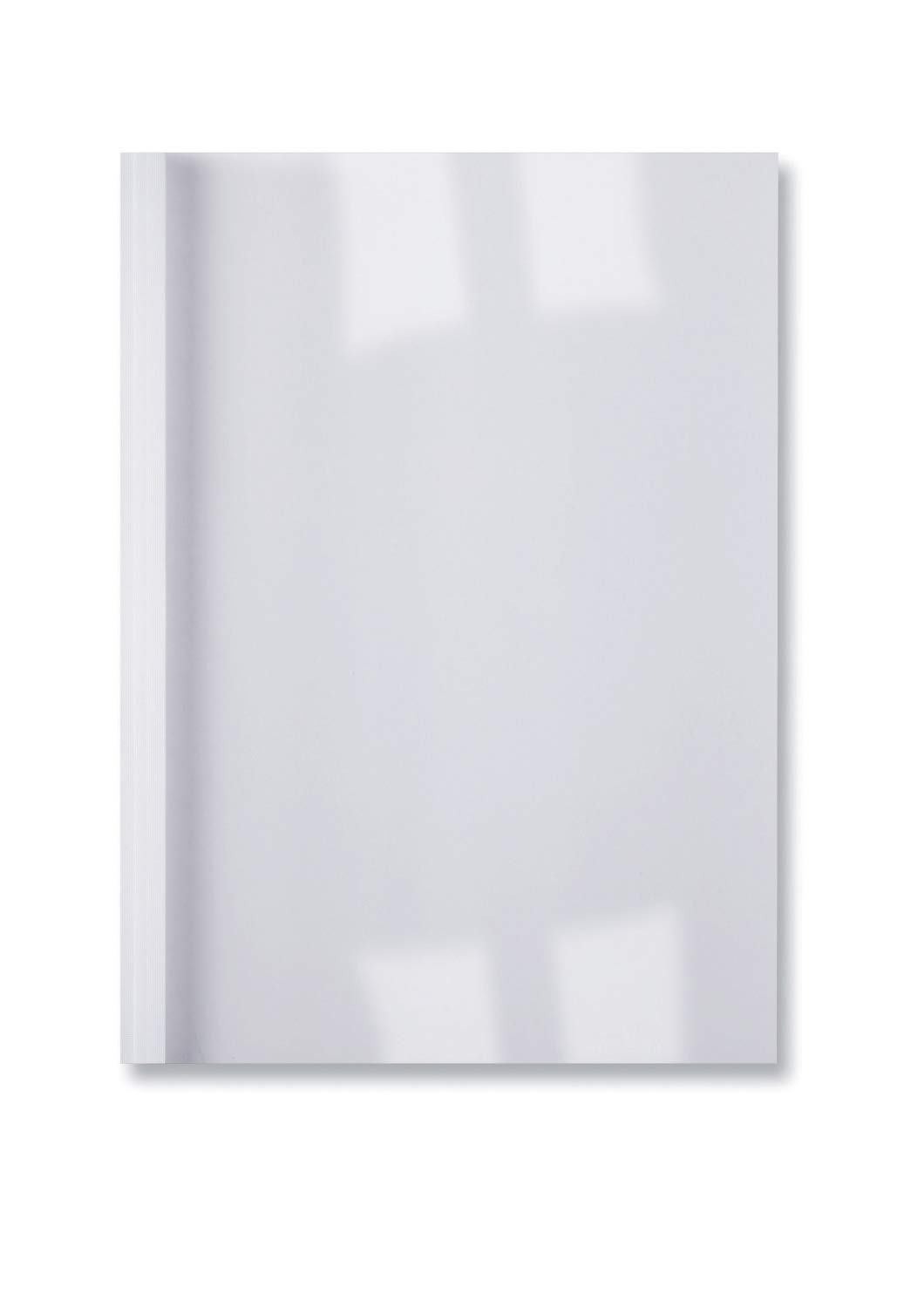 GBC LinenWeave Thermal Binding Covers, 1.5mm, 15 Sheet Capacity, A4, White, Pack of 100, IB386305