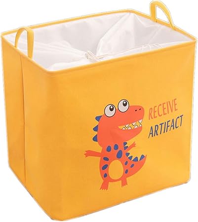 GFDE Cesta de Almacenamiento de Tela Patrón de Dibujos Animados de Gran