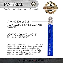 Conext Link 25 FT 1/0 AWG 0 GA Full Gauge Battery