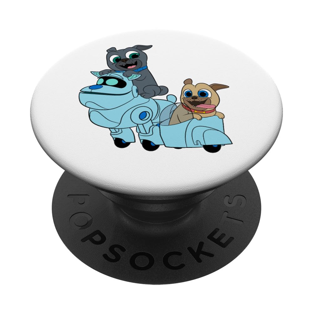 Disney Puppy Dog Pals Bingo, Rolly, and A.R.F. PopSockets Swappable PopGrip