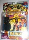 Toy Biz Marvel Hall of Fame Ms. Marvel Black Warbird Suit NEW