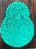 Star Wars BB-8 BB8 DROID Silicone Birthday Cake Pan Mold Tray