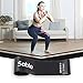 Sable Resistance Exercise Bands for Women Men, Set of 5 with Carry Bag, Workout Stretching Latex Loop for Legs, Physical Therapy, Yoga, Ankle, Pilates, P90x, P90 and Home Fitness