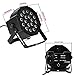 Eyourlife 18 X 3W LED DJ Par Lights 54W RGB PAR64 DMX512 for Stage DJ Disco Party Show