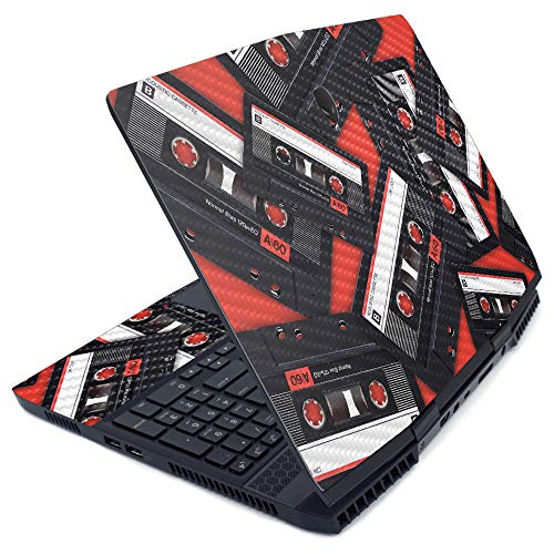 MightySkins Carbon Fiber Skin for Alienware M15 (2019) - Mixtape | Protective,…