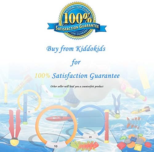 Colorful diving toy set with swimming pool balls.