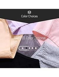 OPIBOO Ropa interior de algodón para dama, ropa interior suave, calzoncillos para dama, cómodos, transpirables, paquete de 5