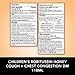 Children's Robitussin Honey Cough + Chest Congestion DM, Non-Drowsy Cough Suppressant & Expectorant, Real Honey, 4 fl. oz. Bottle, Ages 4+