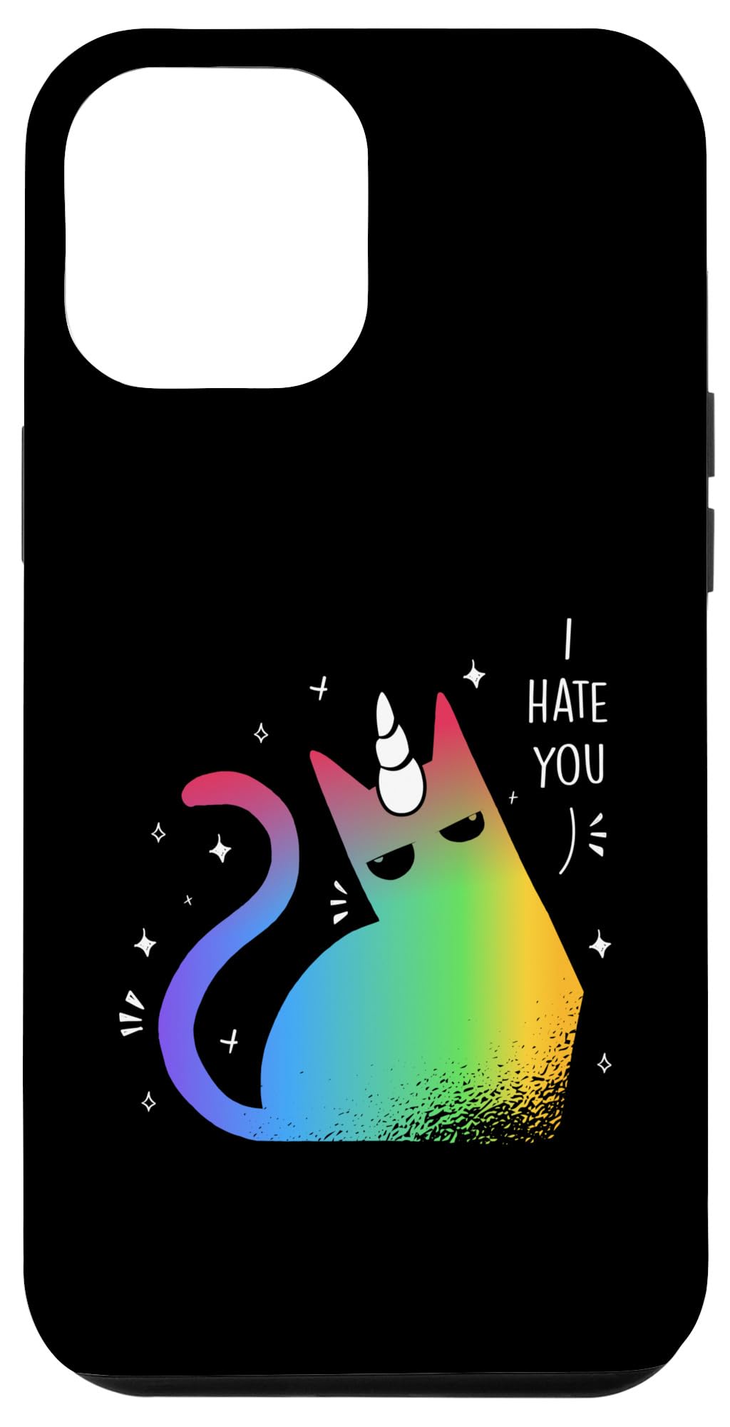 iPhone 13 Pro Max I HATE YOU Kittencorn Pet Owner Kitten Lover Kittencorn Case