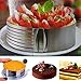 Layer Cake Slicing. Adjustable Cake Ring. Small Cake Ring Mold, Cake Layer Pans Cake, Cake Ring Cutter, Mousse Cake Ring, Layer Cake Slicer, 5.9-7.87 inch.