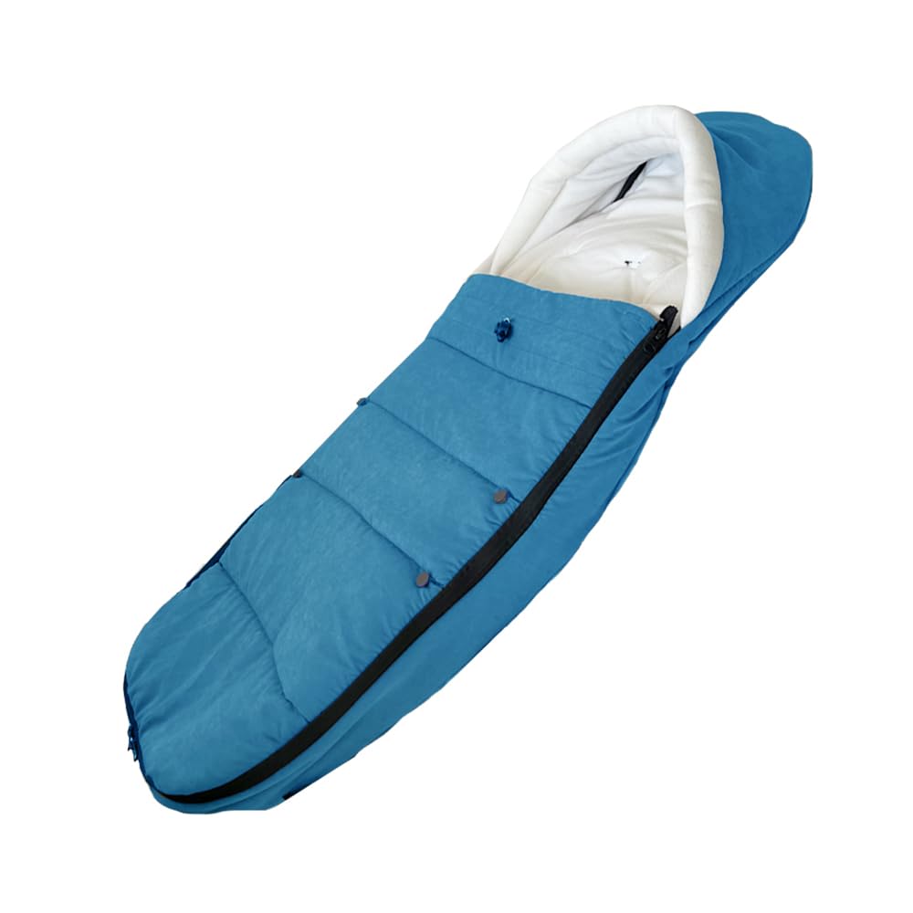 Brogtorl Universal Pushchairs Footmuff, Soft Lining & Fabric Compatible with Babyzen YOYO - Includes Carry Bag - Machine Washable (Sky Blue)