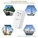 [UL Listed] Poweradd Portable 360 Degree Swivel Outlet Surge Protector 100-240V with 2-Port 3.4A USB Wall Charger, 15A/1875W - White