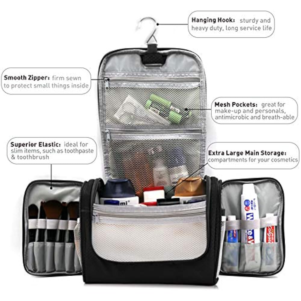 Extra Large Toiletry Travel Bag For Women