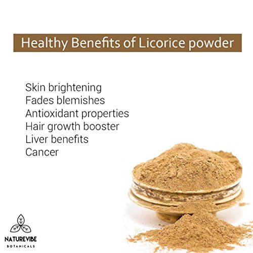 Organic Licorice Root Powder (16 Ounces) Glycyrrhiza glabra USDA