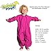 Splashy Waterproof One Piece Rainsuits and MudStopper Coveralls for Kids (5 Years, Hot Pink)