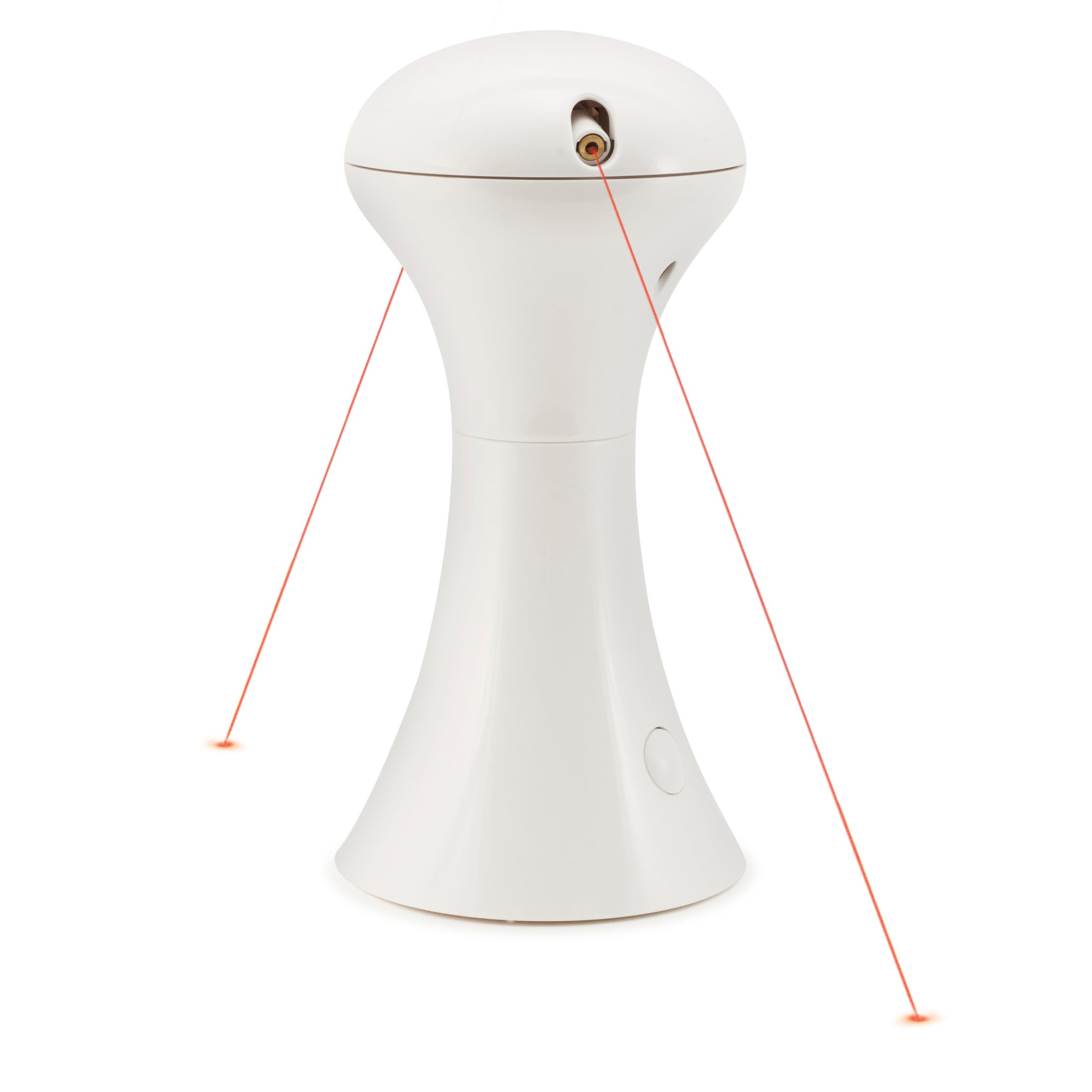 Cats go wild for lasers! PetSafe® Multi-Laser Toy with 2 lasers rotating in a 360 degree, random pattern.The Toy turns off automatically after 15 minutes play. Requires 3 AA batteries (not included)