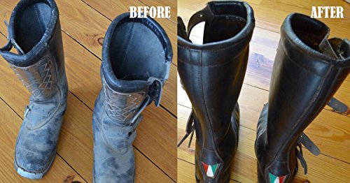 Leathermate Leather Cleaner Conditioner-Cleans,Moisturizes,Protects All Leather-Tack, Shoes, Boots, Car Seats Clean and Shine Like New Leather Furniture Leather Cleaner and Restorer - Thumbnail 2