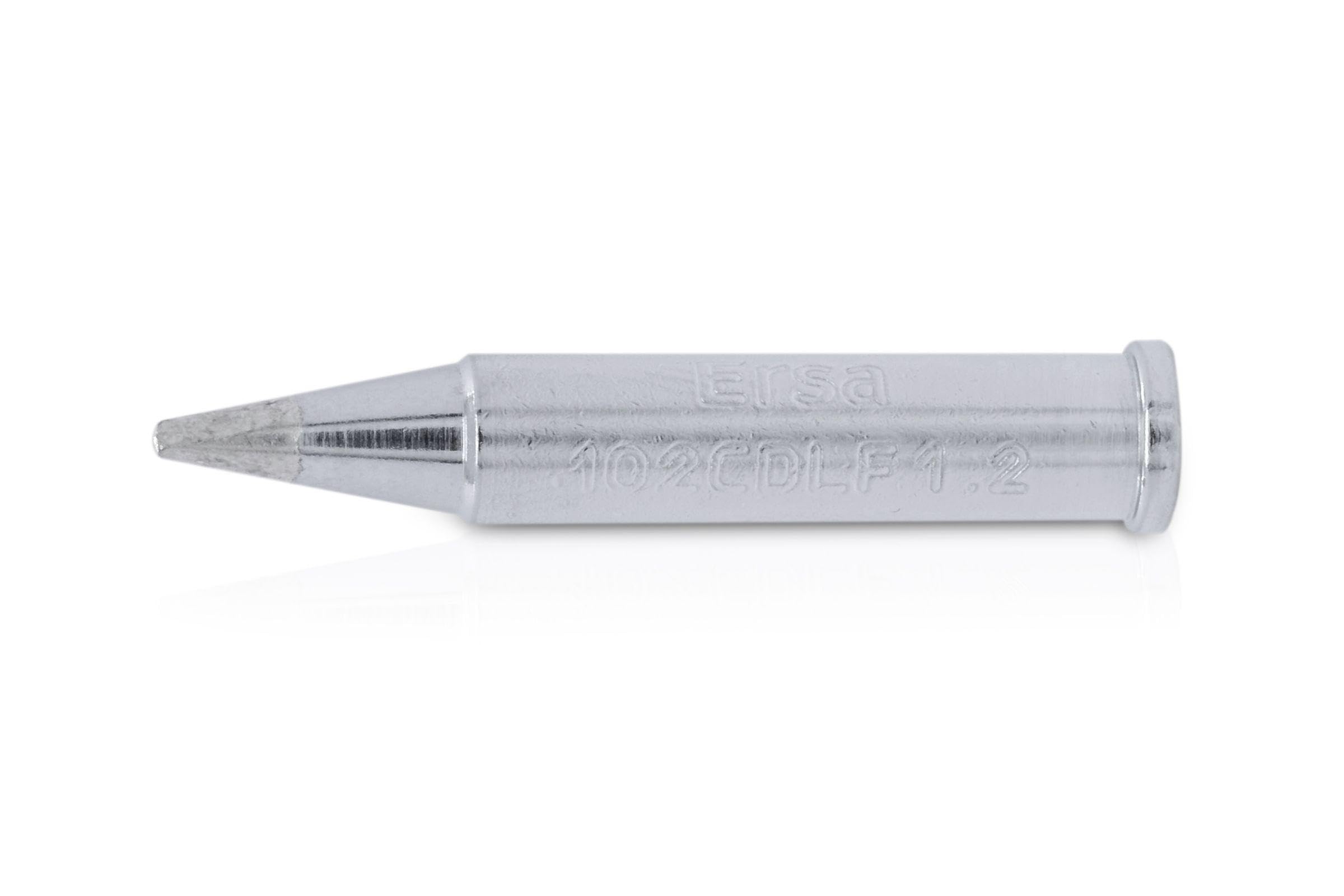 Ersa Ersadur 0102CDLF12 Long-Life Soldering Tip Straight Chisel-Shaped 1.2 mm with Ersadur-LF Coating