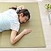 EMOOR Japanese Traditional Tatami (Igusa) Mattress, Full-Long Size (55x83), Natural (Undyed), Made in Japan