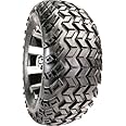 Sahara Classic All Terrain 22 Inch Golf Cart Tire | 4-Ply | Lift Kit Required | Directional Tread | Universal Fitment with 12 inch Wheels - 22x11-12