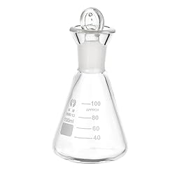 PATIKIL Erlenmeyer Flask, 100ml 3.4oz Narrow Mouth