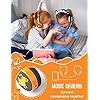 Planet-Buddies-Kids-Headphones-Volume-Safe-Foldable-Wired-Earphones-with-Music-Sharing-On-Ear-Headphones-for-Kids-Ideal-for-Travel-and-School-works-with-Computer-Phone-Tablet-and-Kindle-Tiger Planet Buddies Kids Headphones, Volume Safe Foldable Wired Earphones with Music Sharing, On Ear Headphones for Kids…