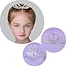 Belle Beau Girl Princess Tiara, Girl Crown, Sparkling Rhinestone Tiara Comb Crown, Princess Tiara Set (A)